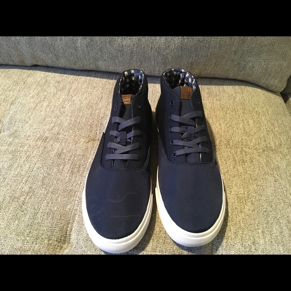 Navy blue shoes